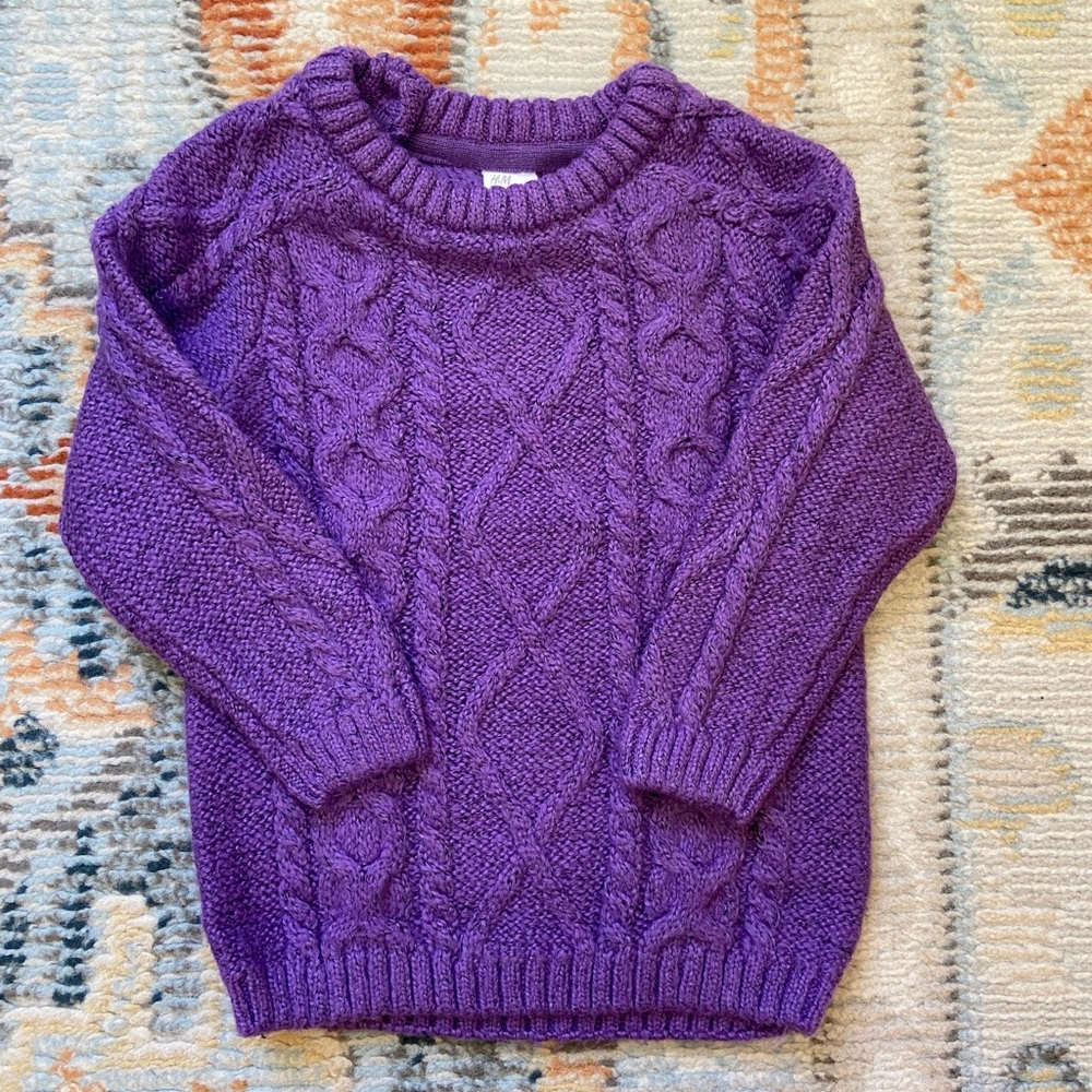 H&M cable knit sweater - Picture 3 of 7